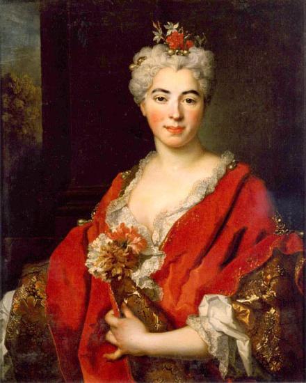 Nicolas de Largilliere Portrait of Marguerite de Largilliere China oil painting art